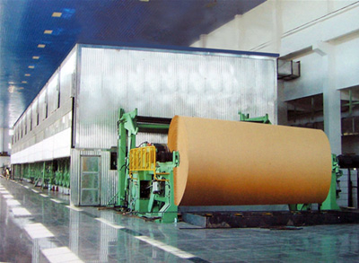 High Efficiency Kraft Paper Machine Fluting Paper Product Making Machine