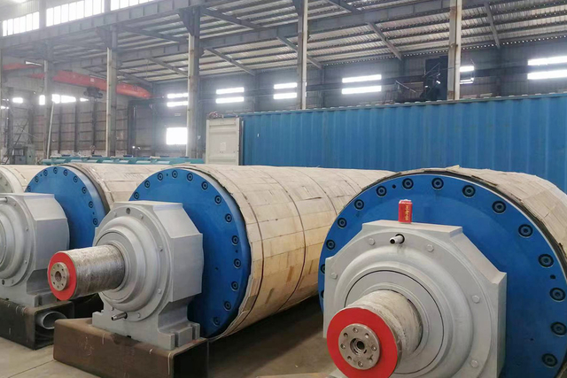 Packaging process for corrugated paper machine at FRD